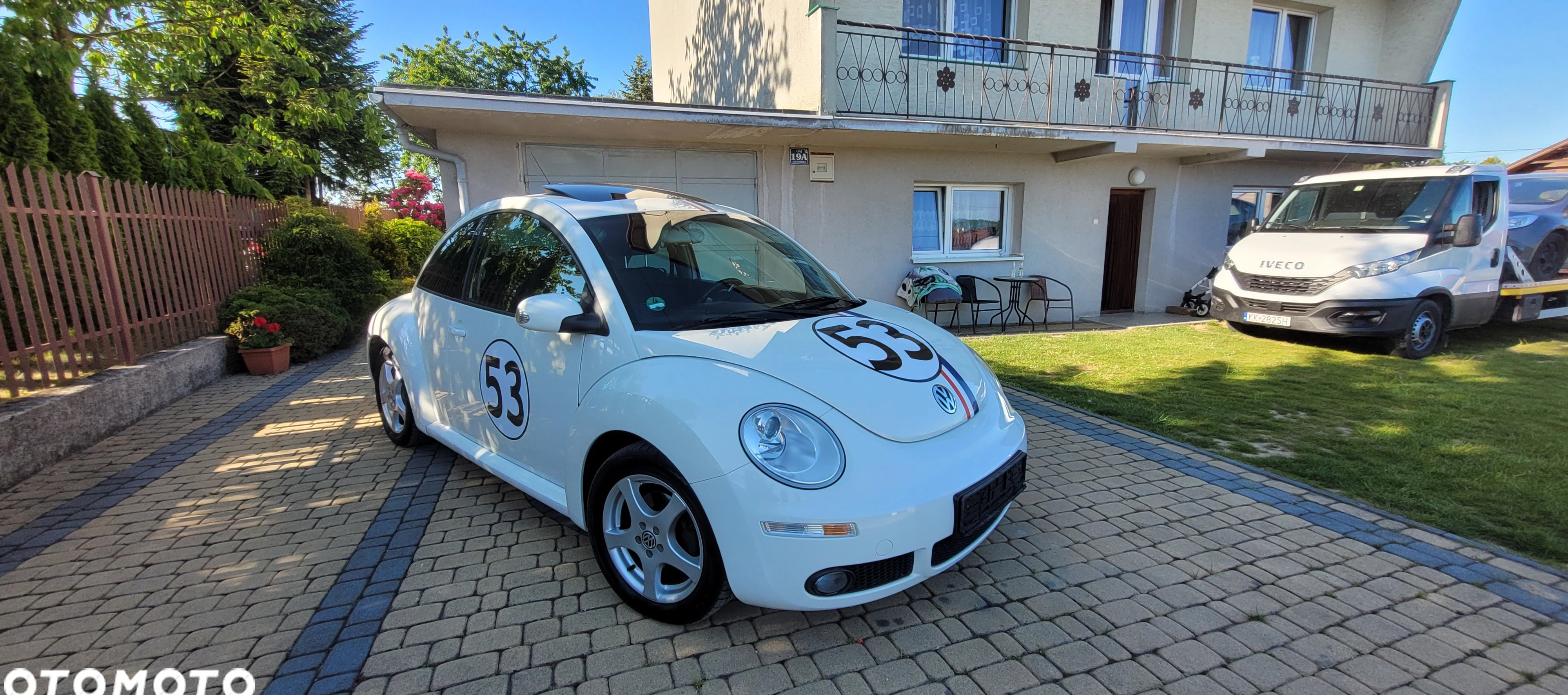 Volkswagen New Beetle cena 17600 przebieg: 163500, rok produkcji 2008 z Świętochłowice małe 154